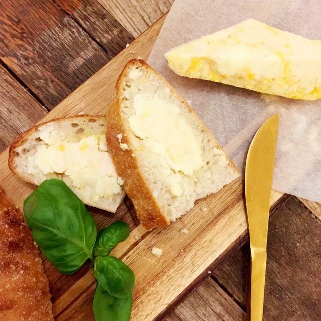 Vegansk smør – med trøffel og safran!