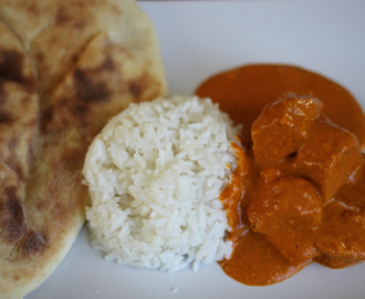 Nydelige naan-brød til en Indisk aften.