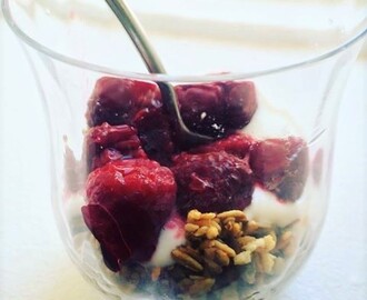 Deilig granola m/ eplemos & kanel <3