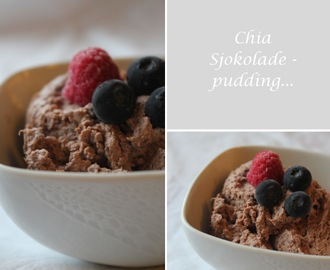 Chia sjokoladepudding