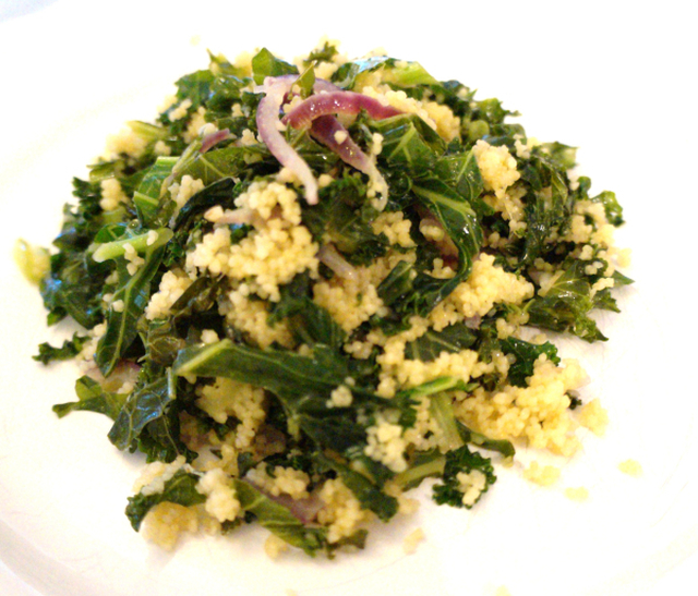 Middagtips: Couscous med grønnkål