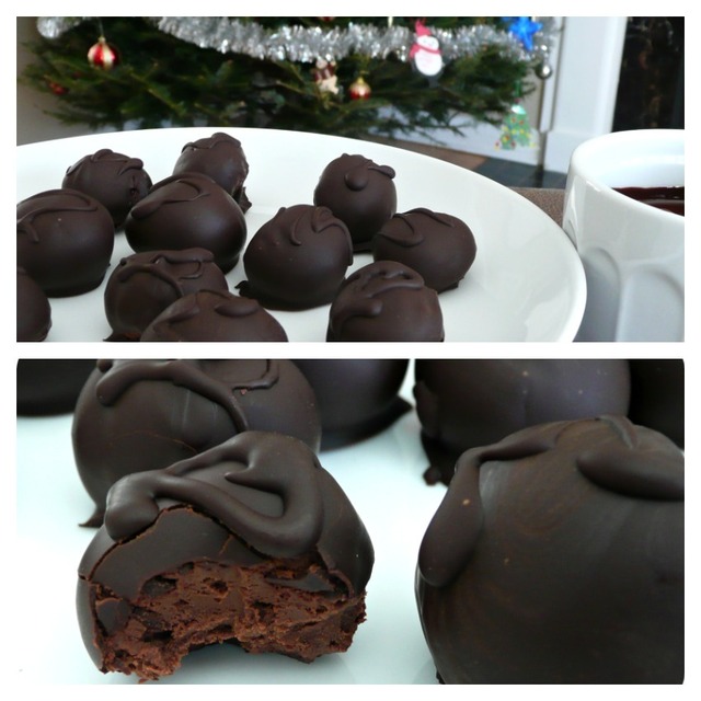 Juletrøfler – sjokoladekonfekt med sjokoladetrekk