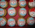 Liverpool cupcakes