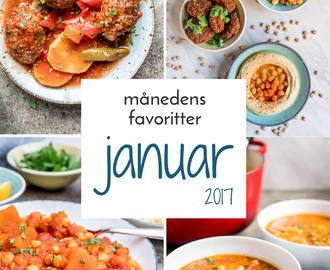 Månedens favoritter: Januar 2017