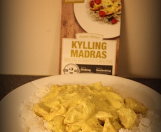 Raske retter - Kylling Madras.