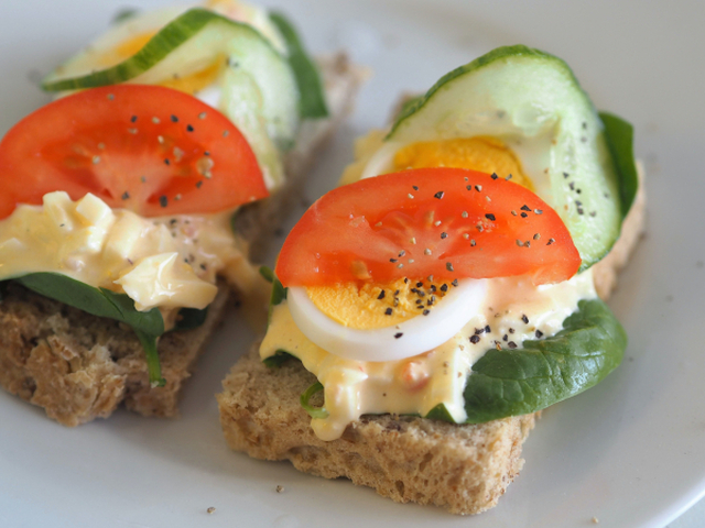 Eggesalat - et deilig valg på brødskiva i morgen tidlig, eller til lunch <3