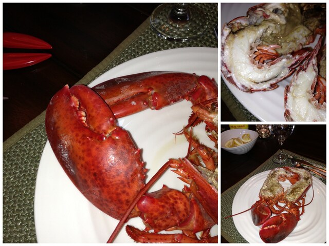 Lobster dinner...