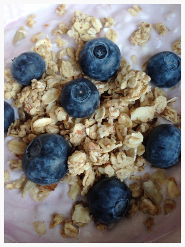 Frokostblanding med sjokolade