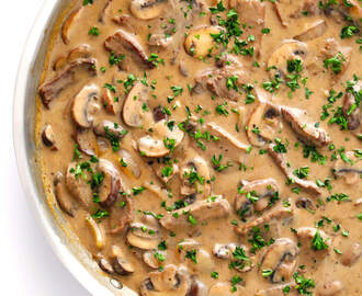 Beef Stroganoff