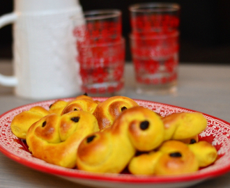 Sukkerfrie og saftige lussekatter