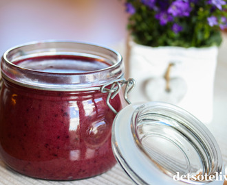 Blåbærcurd (Blueberry Curd)