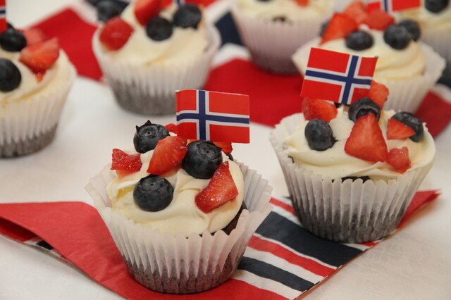 17. mai cupcakes