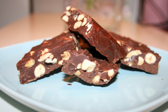 Supergode søtsalte nøttesjokolade fra Nigella