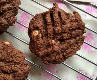 Sjokoladecookies - lavkarbo, sukkerfri, glutenfri