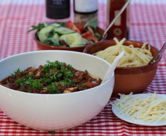 Spaghetti Bolognese – vegetar