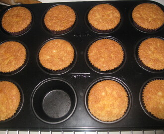 Karamell cupcakes , glutenfrie