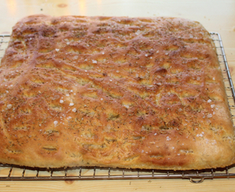 Foccacia i langpanne