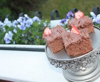 Saftig, glutenfri sjokoladekake