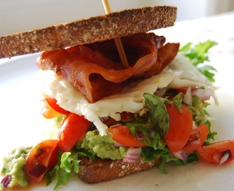 Sunday Breakfast: Mexican Club Sandwich...