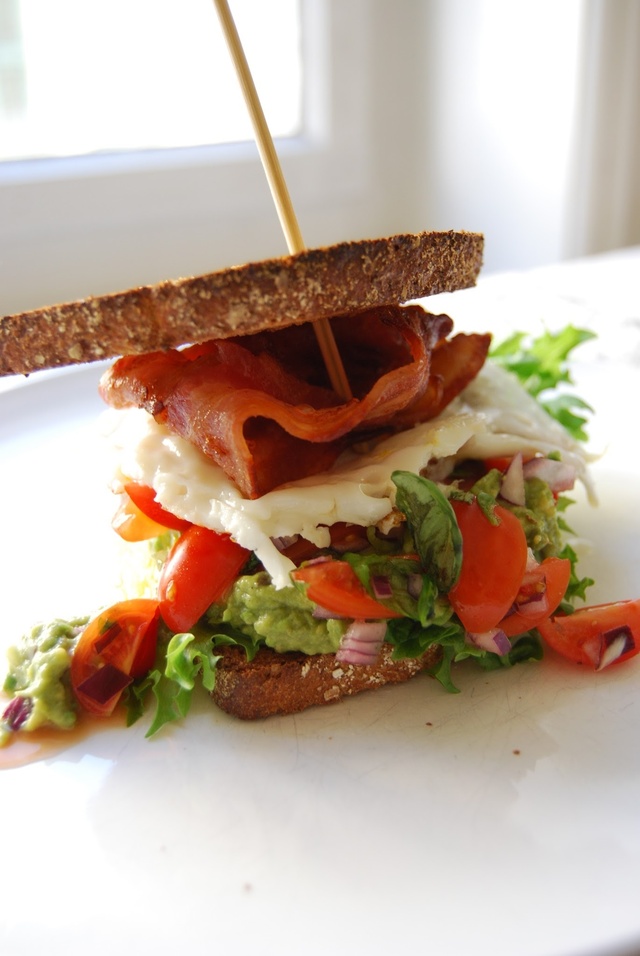 Sunday Breakfast: Mexican Club Sandwich...