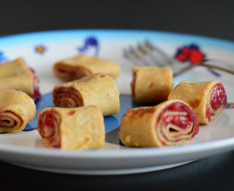 Grove pannekaker til middag, dessert eller som matpakkefyll!