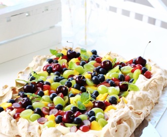 Oppskrift Pavlova!