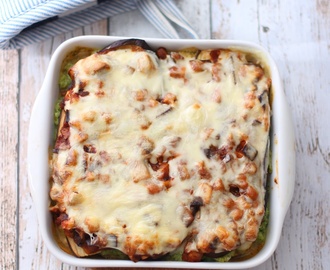 Vegetarlasagne og varm dunjakke