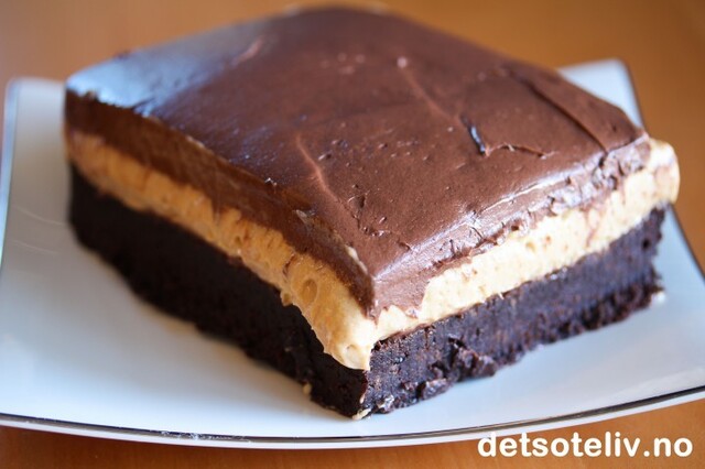 Peanut Butter Fudge Brownies