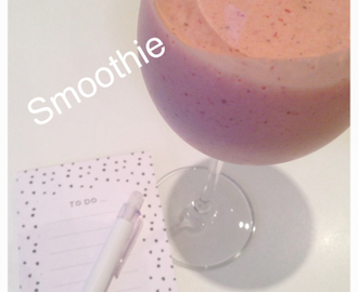 FrokostSmoothie & Dagens TO DO list