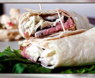 Wraps med roastbeef