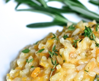 Risotto med flaskegresskar