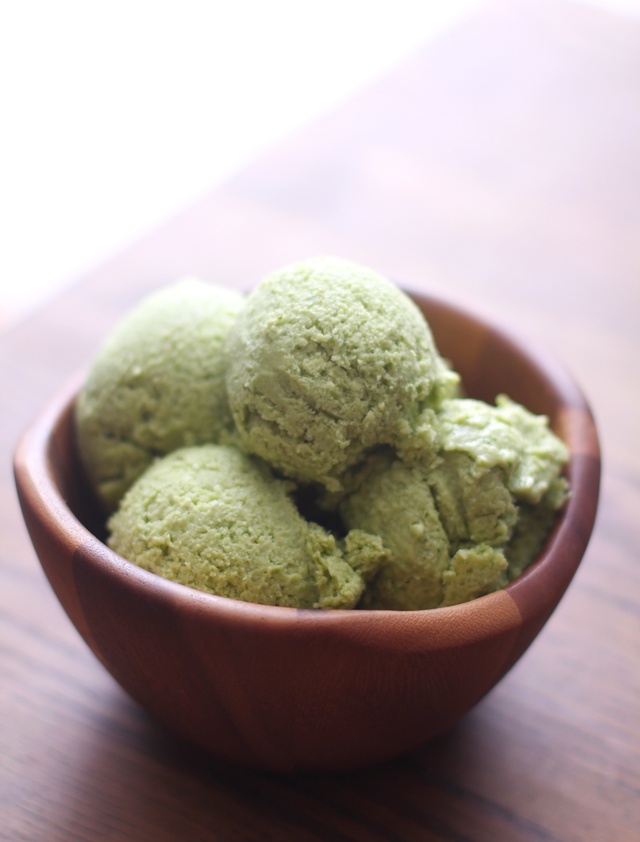 Grønn iskrem