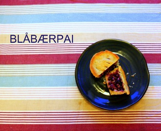 Blåbærpai