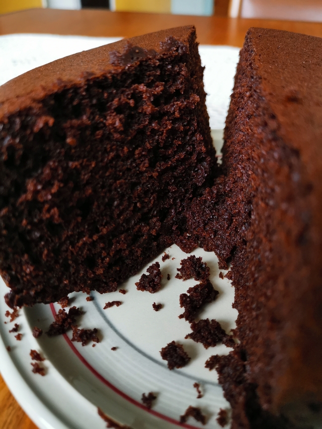 Sjokoladekake I Ris-koker