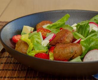 Sommerlig falafelsalat