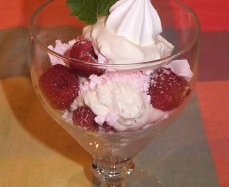 Bringebærdessert