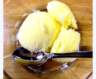 Appelsinsorbet