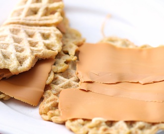 Sunne vafler med brunost