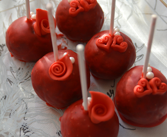 Morsdag/Valentinsdag cake pops