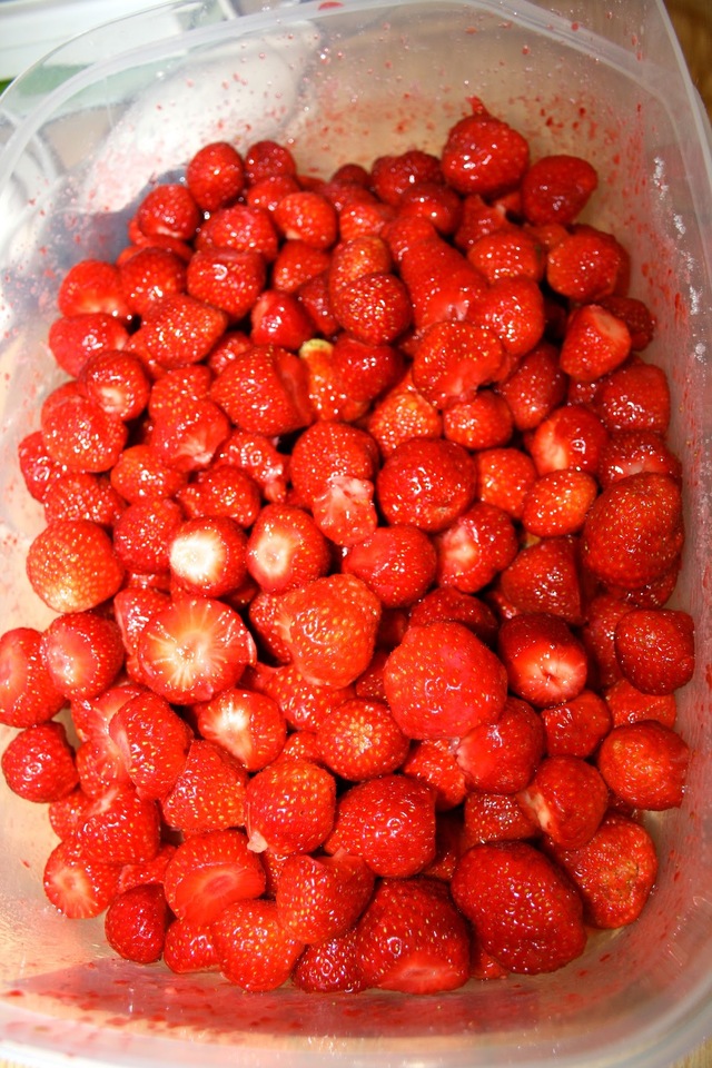 Hjemmelaget jordbærsyltetøy
