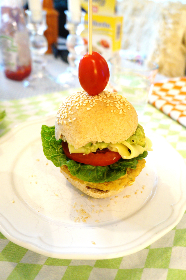 Hjemmelaget vegetarburger