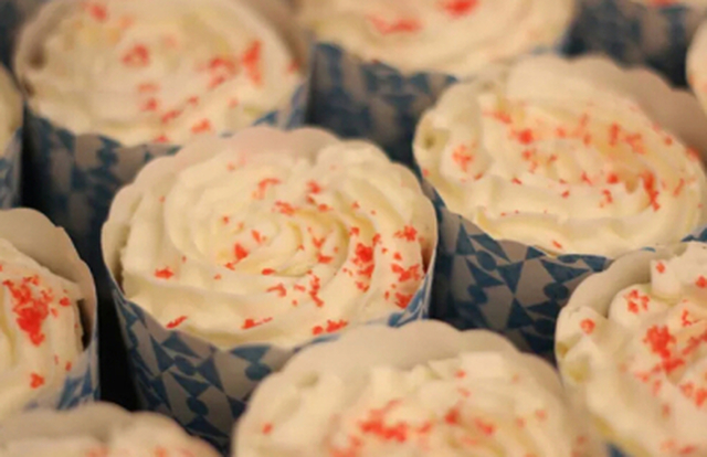Red velvet cupcakes med mascarponekrem ♡