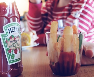 – Jeg bruker ketchup for alt den er verdt!