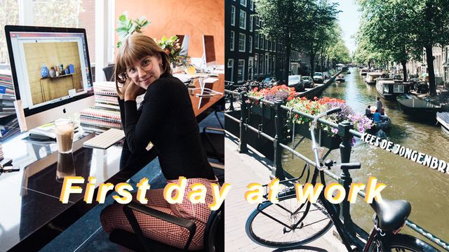 VIDEO: My first day at work as a digital marketing intern in Amsterdam