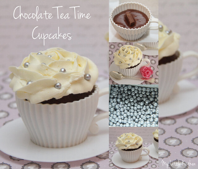 Chocolate Tea Time Cupcakes