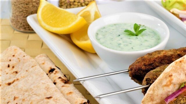 Dagens rett                               Yoghurtsalat som i Iran