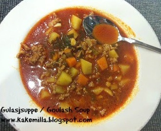 Gulasjsuppe / Goulash Soup