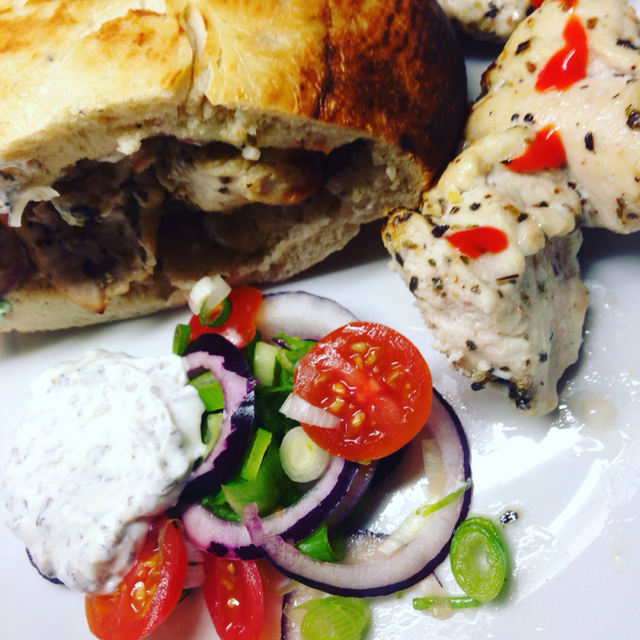 souvlaki- gresk "kebab"