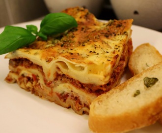 Hjemmelaget Lasagne