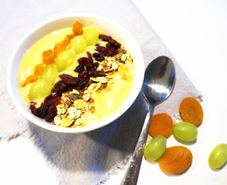 Smoothie bowl med mango